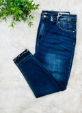 Kancan Curvy High Rise Ankle Skinny Jeans