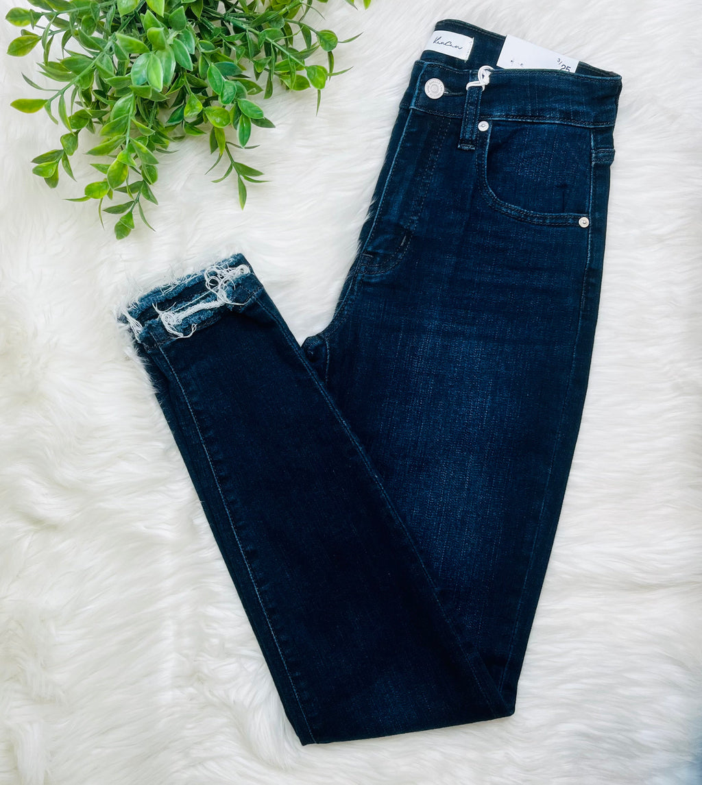 Kancan Dark Wash High Rise Jeans 20010