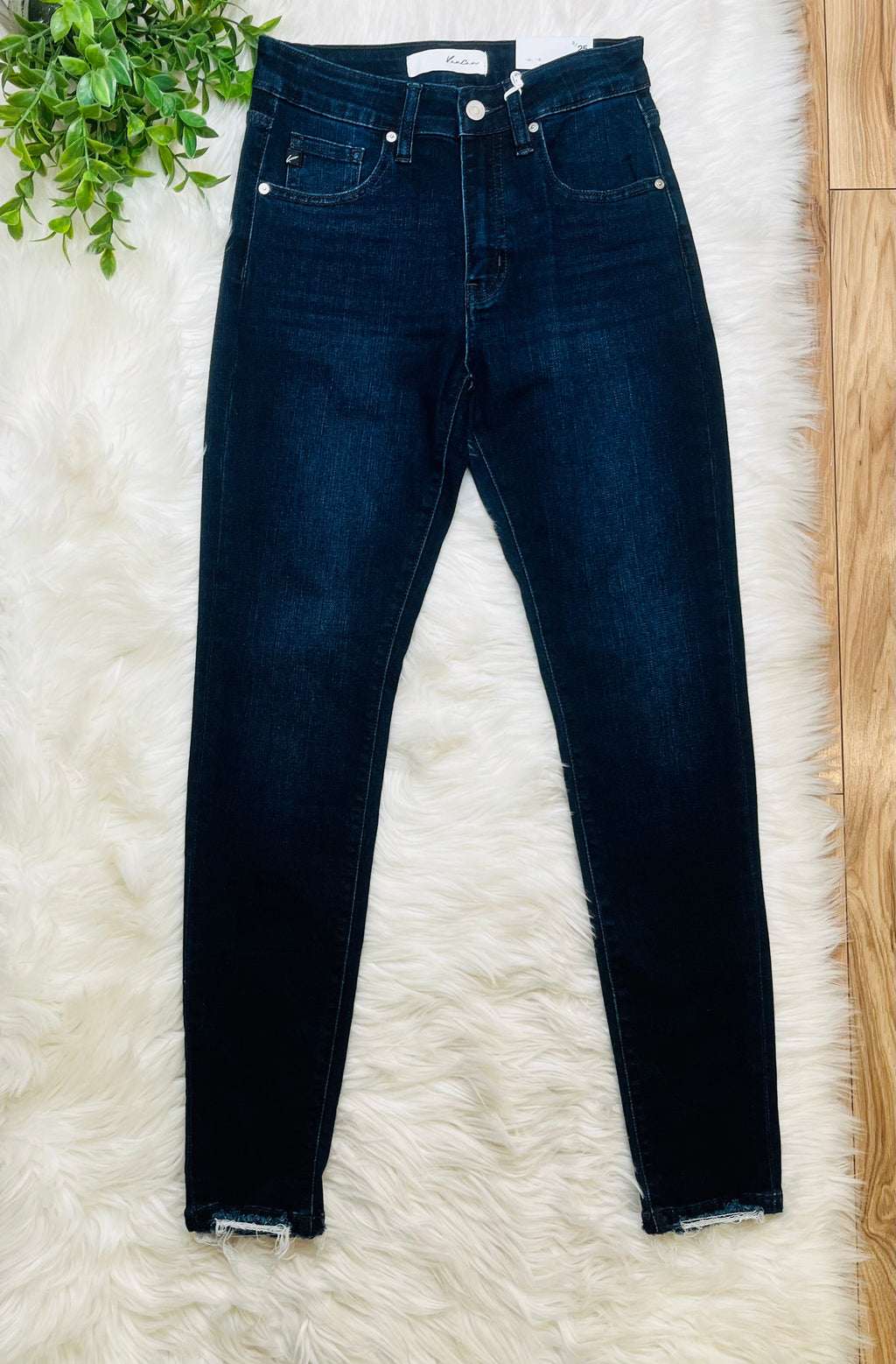 Kancan Dark Wash High Rise Jeans 20010