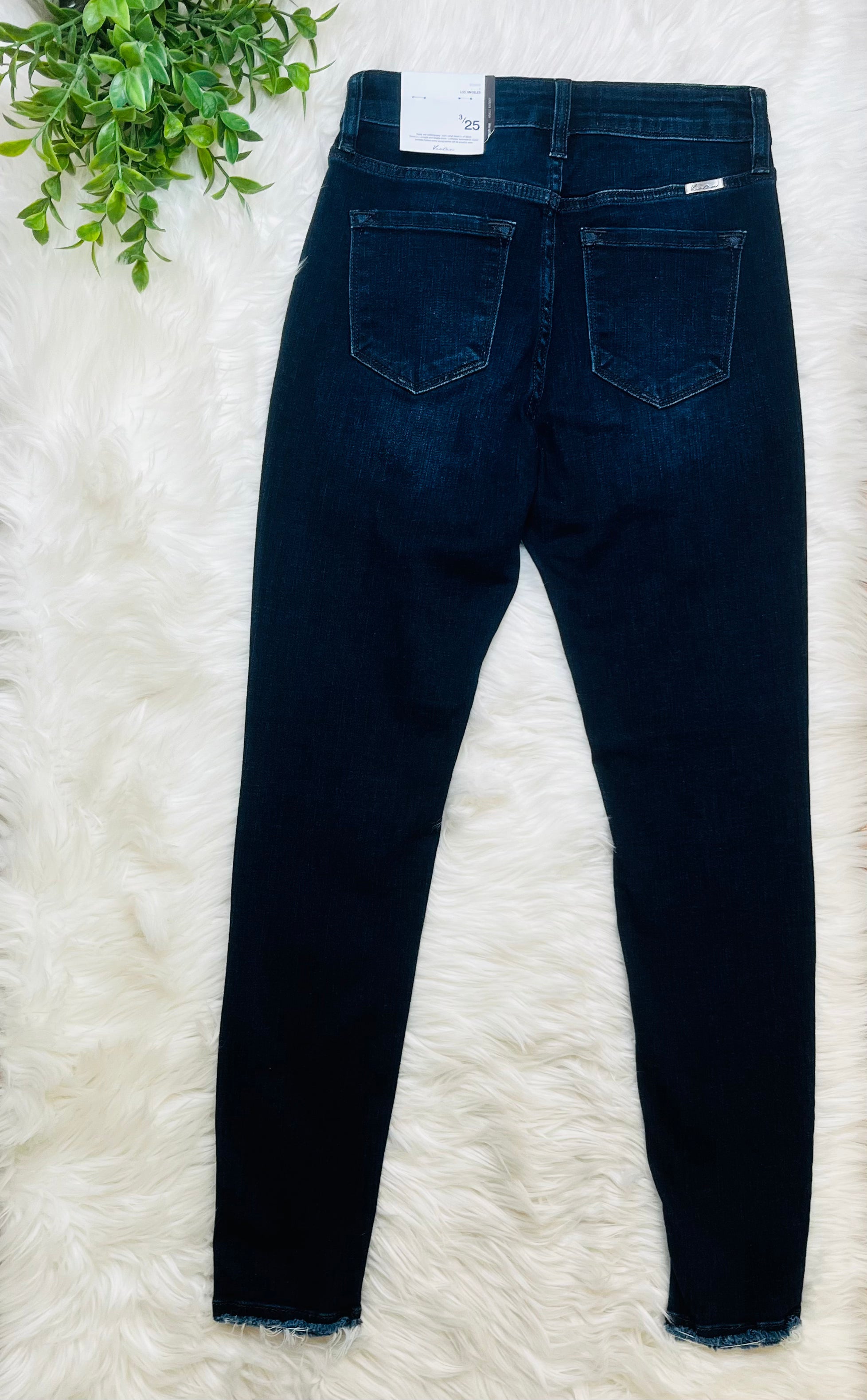 Kancan Dark Wash High Rise Jeans 20010