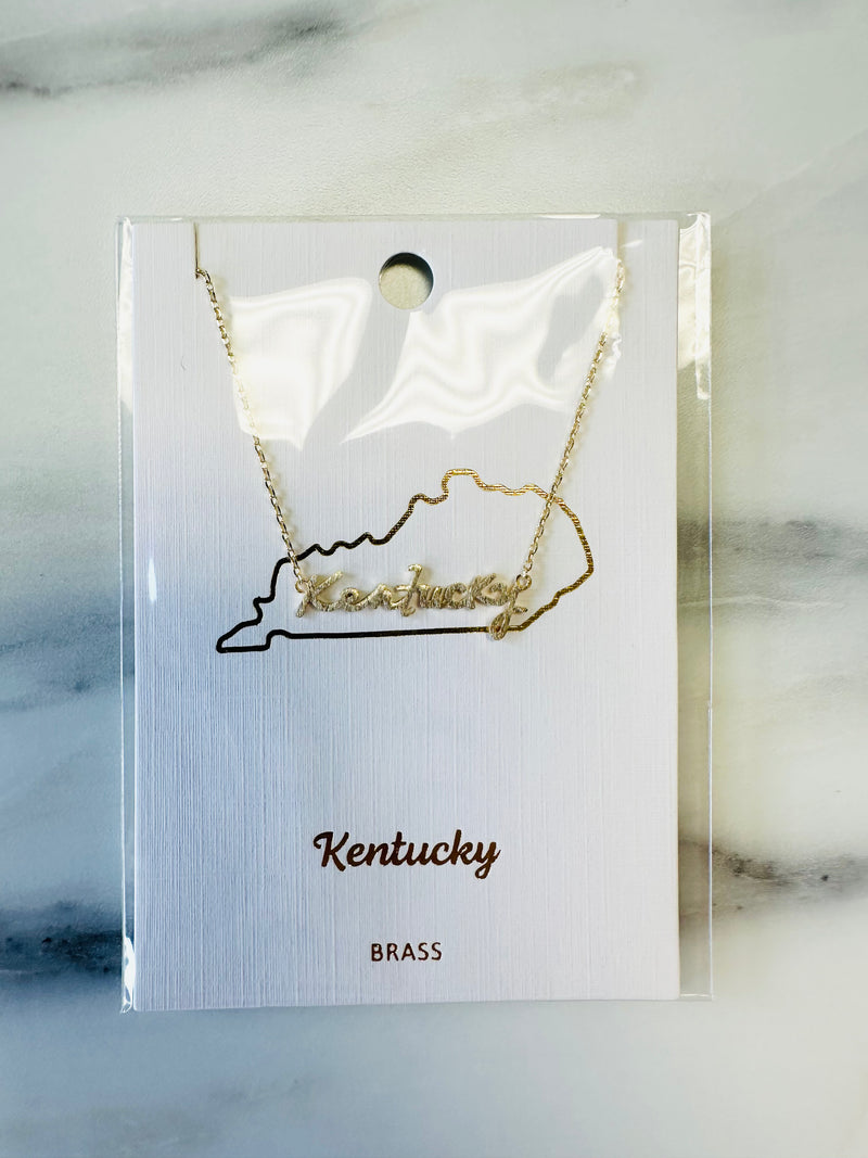 Kentucky Gold Necklace