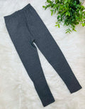 Kids Butter Soft Stretch Leggings- in Color Heather Charcoal