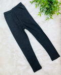 Kids Butter Soft Stretch Leggings- in Color Heather Dark Charcoal