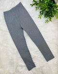 Kids Butter Soft Stretch Leggings- in Color Heather Grey