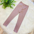 Kids Butter Soft Stretch Leggings- in Color Mauve Lavender