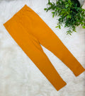 Kids Butter Soft Stretch Leggings- in Color Mustard