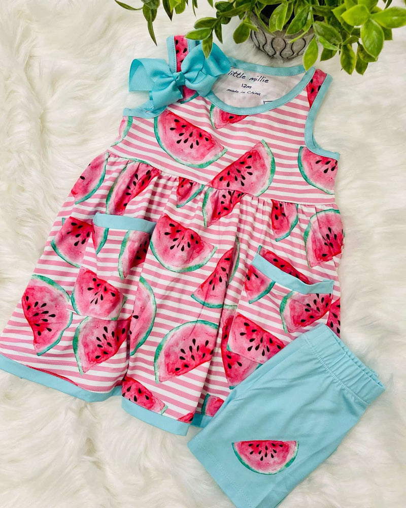 Little Millie Watermelon Set Girls