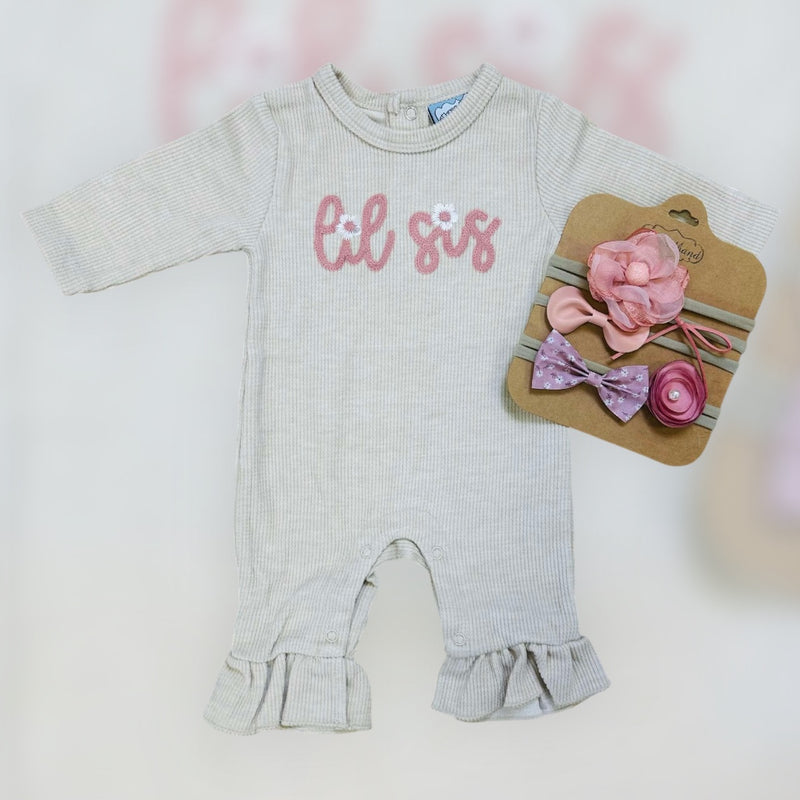 Little Sister Natural Romper
