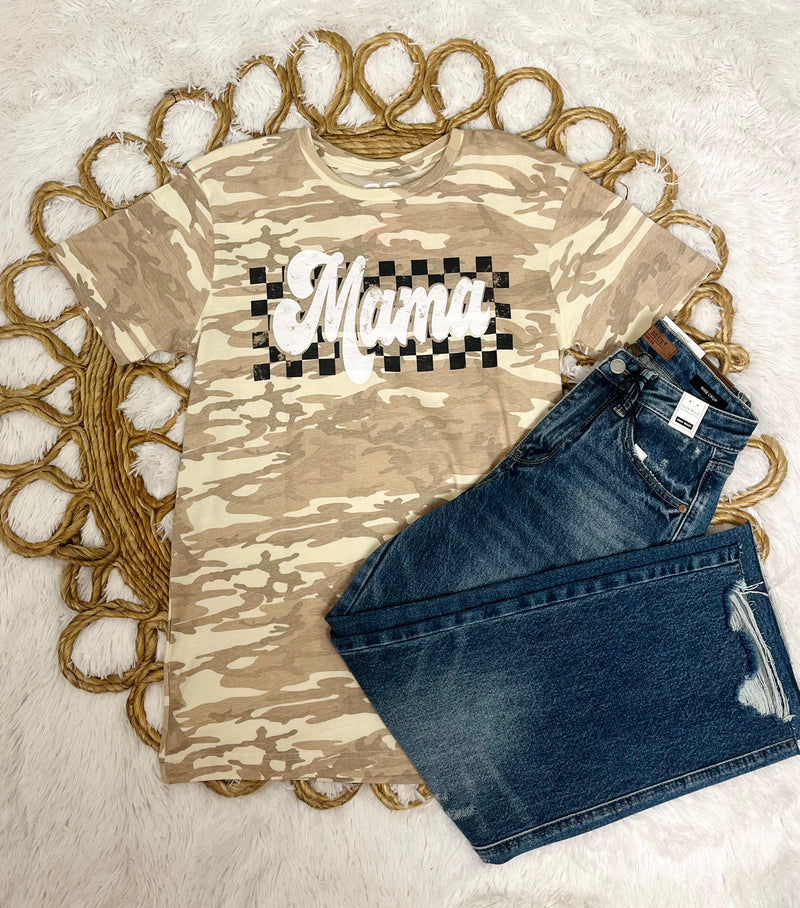 Mama Camouflage Women’s Tee