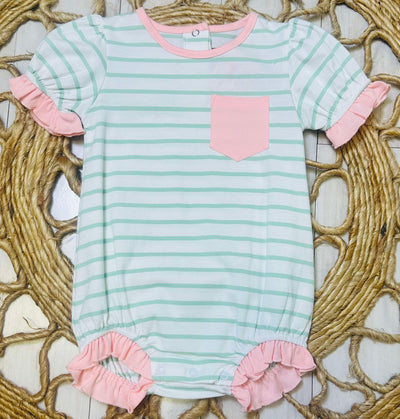 Toddler's Mille Jay Striped Onesie - Mini Mee Boutique