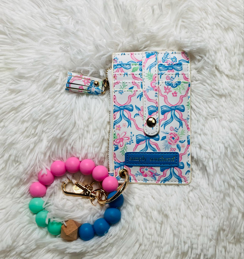 Bows and Flowers Key Ring - Mini Mee Boutique