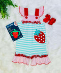 Girl’s Mille Jay Berry Sweet Romper