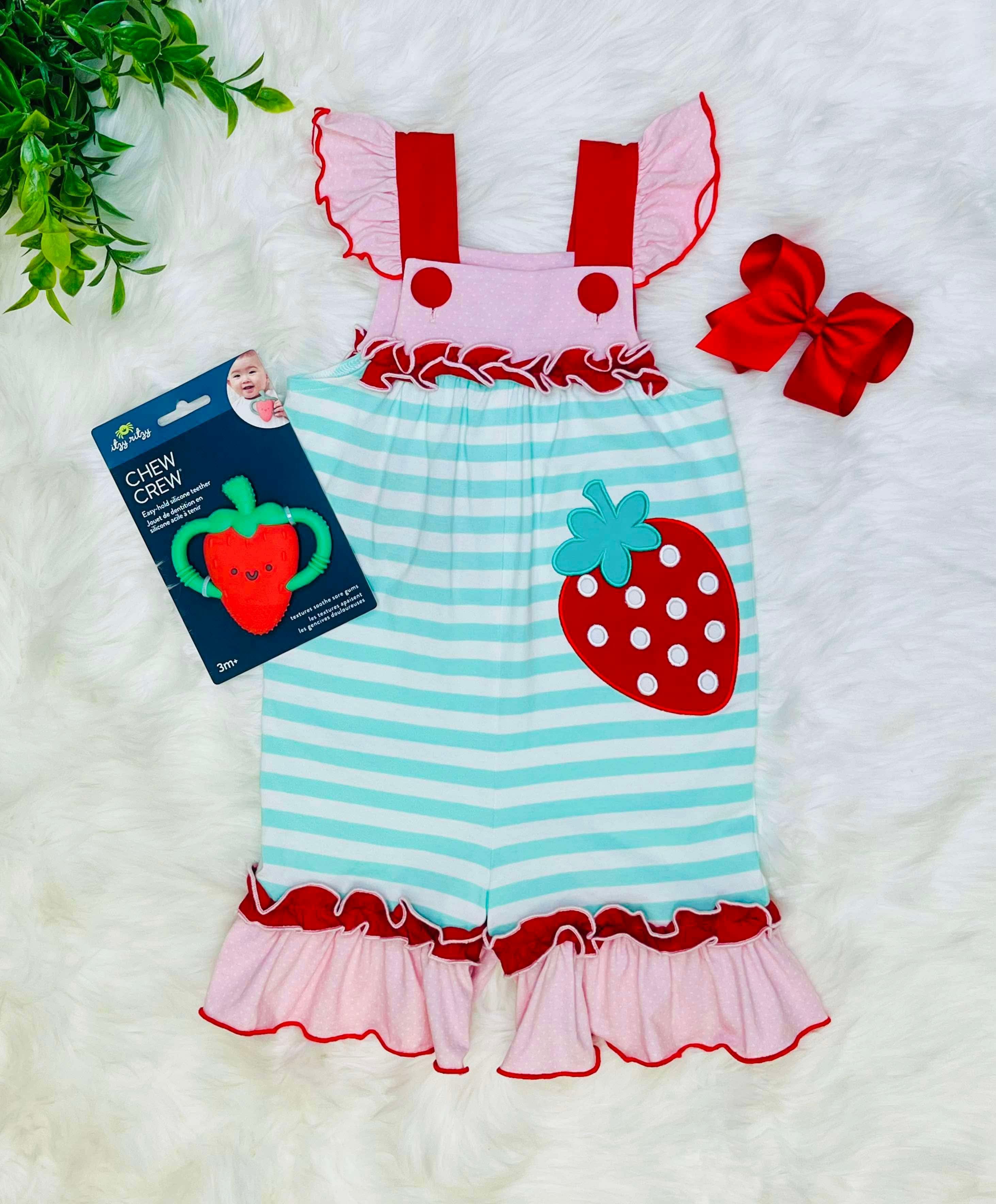 Girl’s Mille Jay Berry Sweet Romper