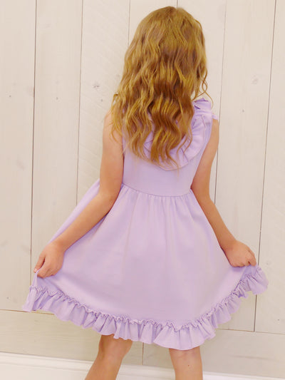 Millie Jay Lilac Purple Dress Girls
