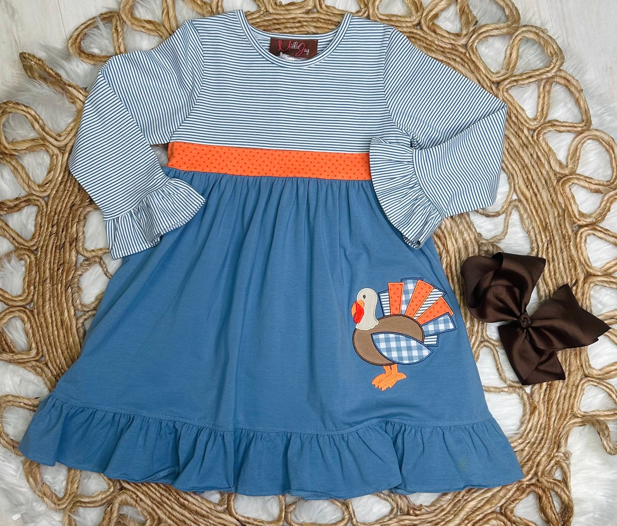 Girl’s Millie Jay Turkey Dress