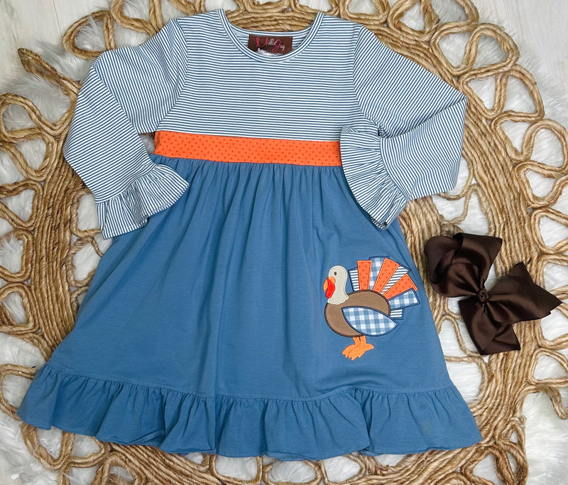 Millie Jay Turkey Dress Girls