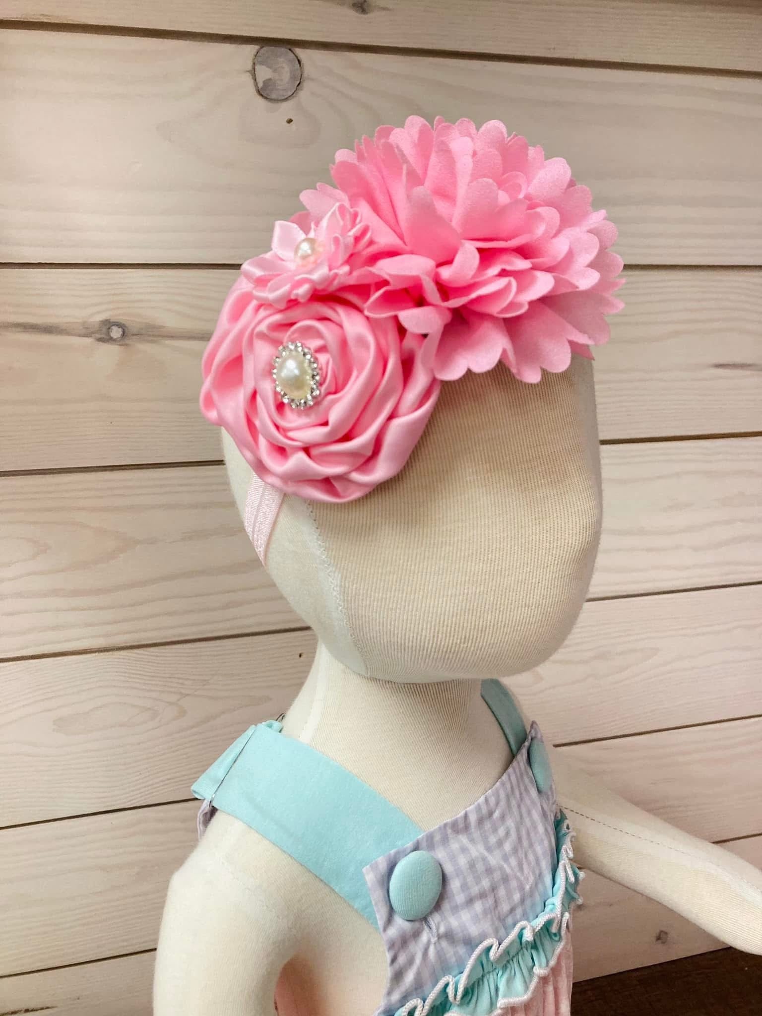 Mini Mee Flower Headbands bow