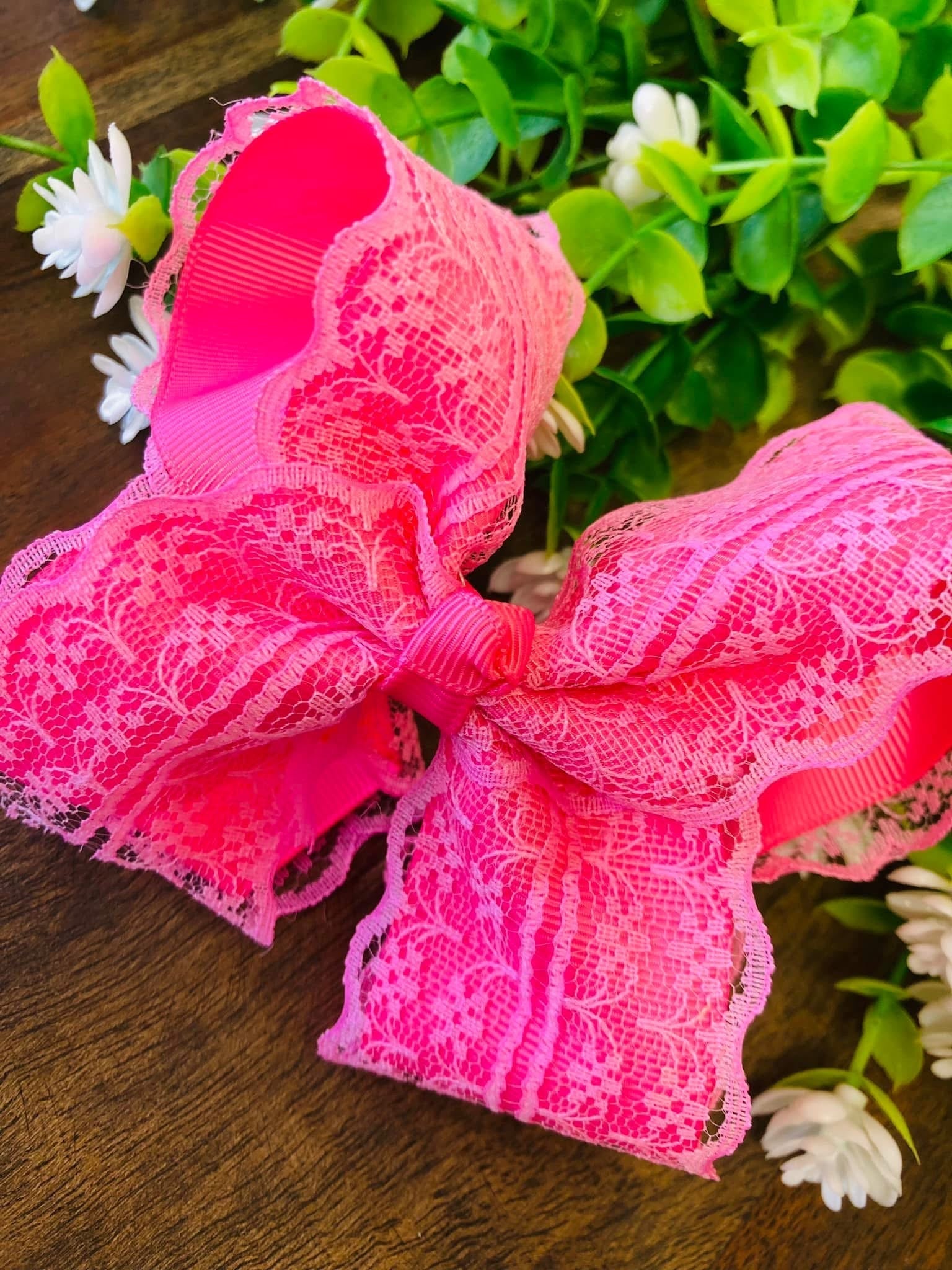 Mini Mee Lace Bows