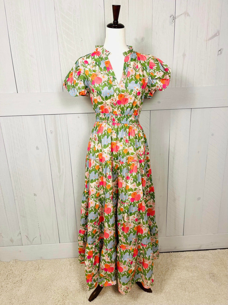 Multicolor Floral Dress