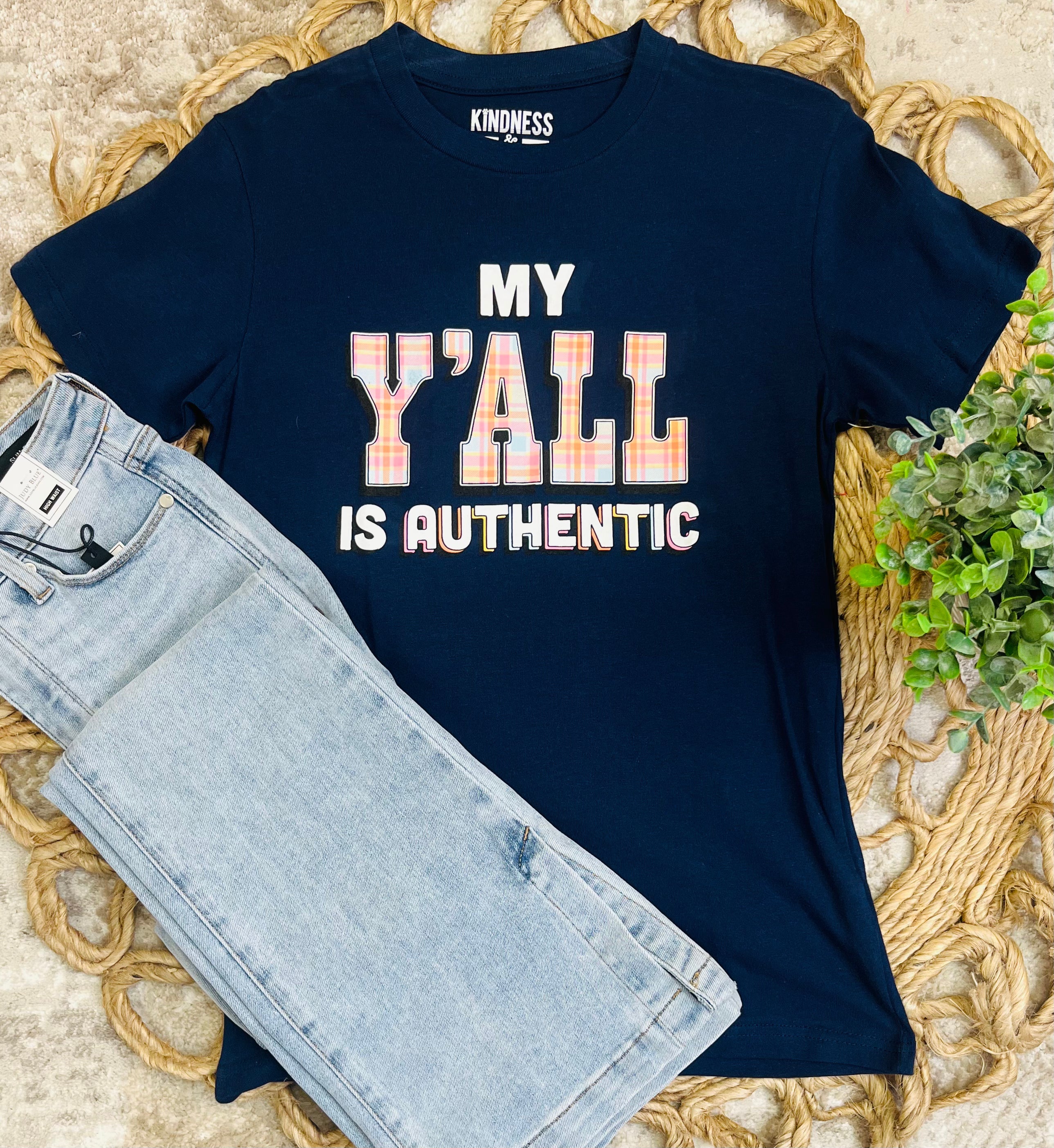 “My Y’all Is Authentic” Women’s Graphic Tee