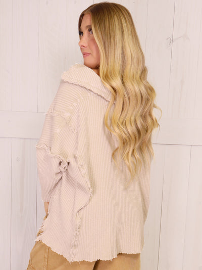 Natural Mineral Washed Pullover