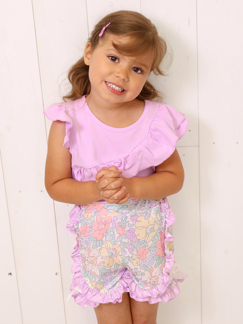 Orchid Garden Short Set Girls