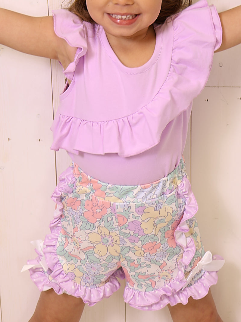 Orchid Garden Short Set Girls