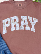 Women’s Pray Camo Print Graphic Tee