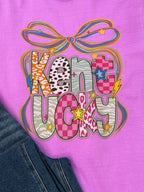 Women’s KY Mixed Print Graphic Tee