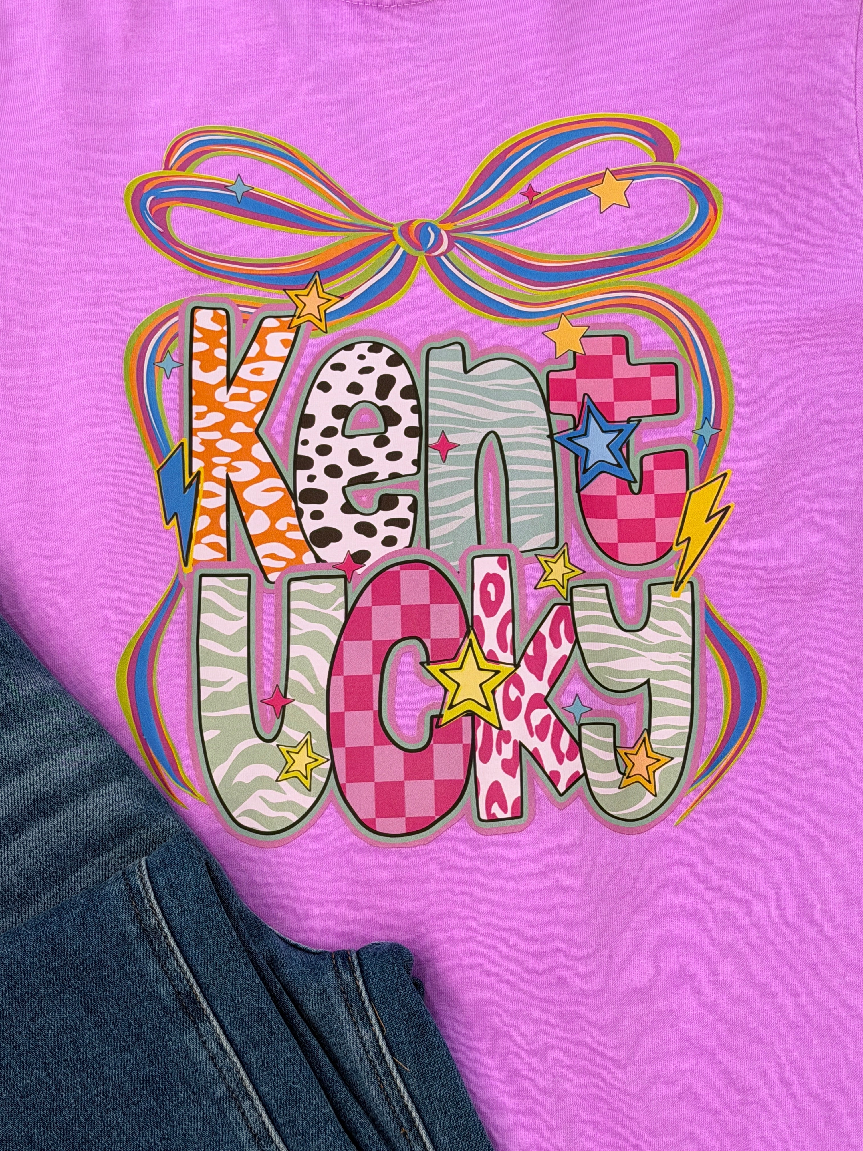 Women’s KY Mixed Print Graphic Tee