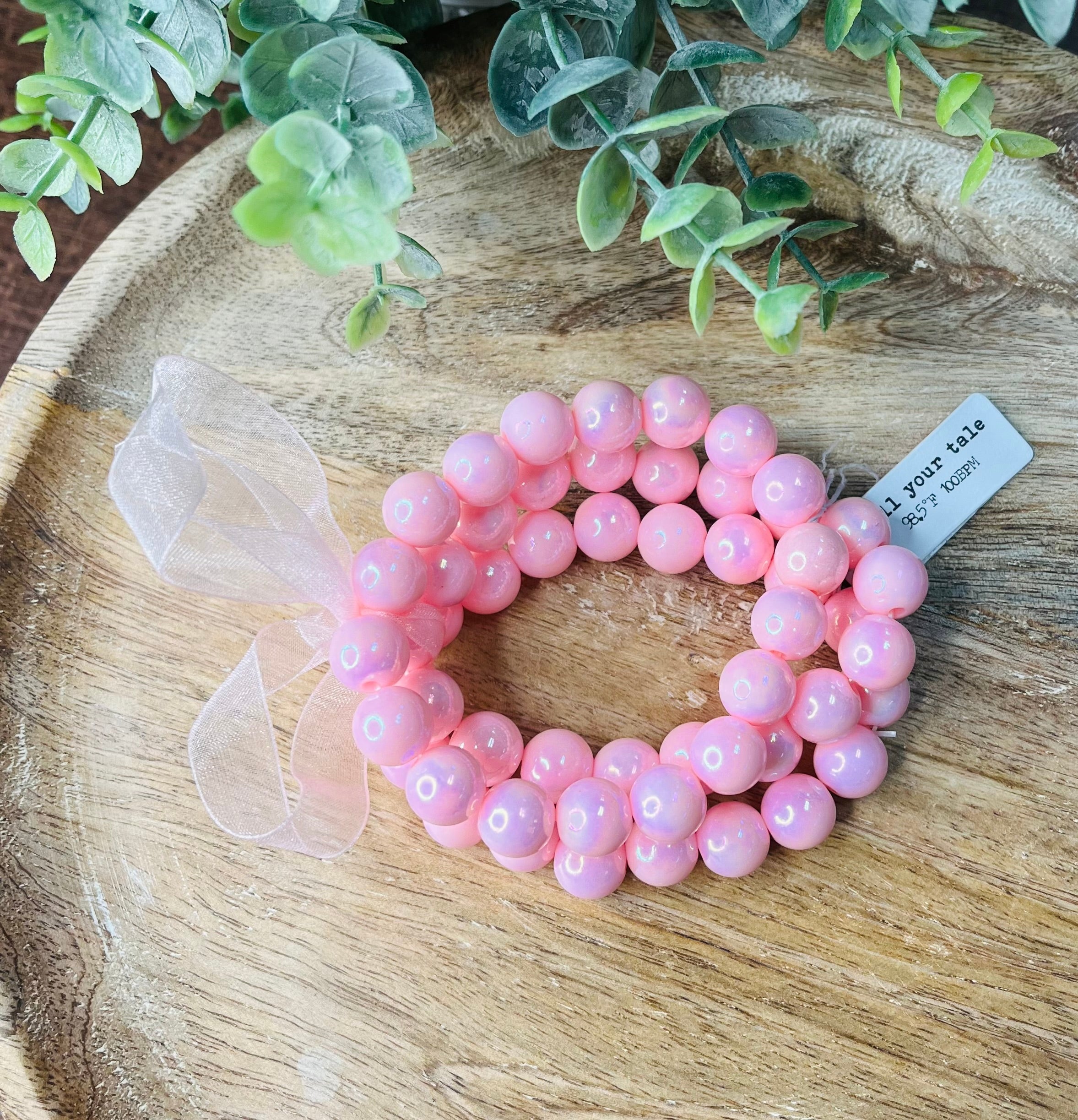 Pearl Stacked Bracelet women's