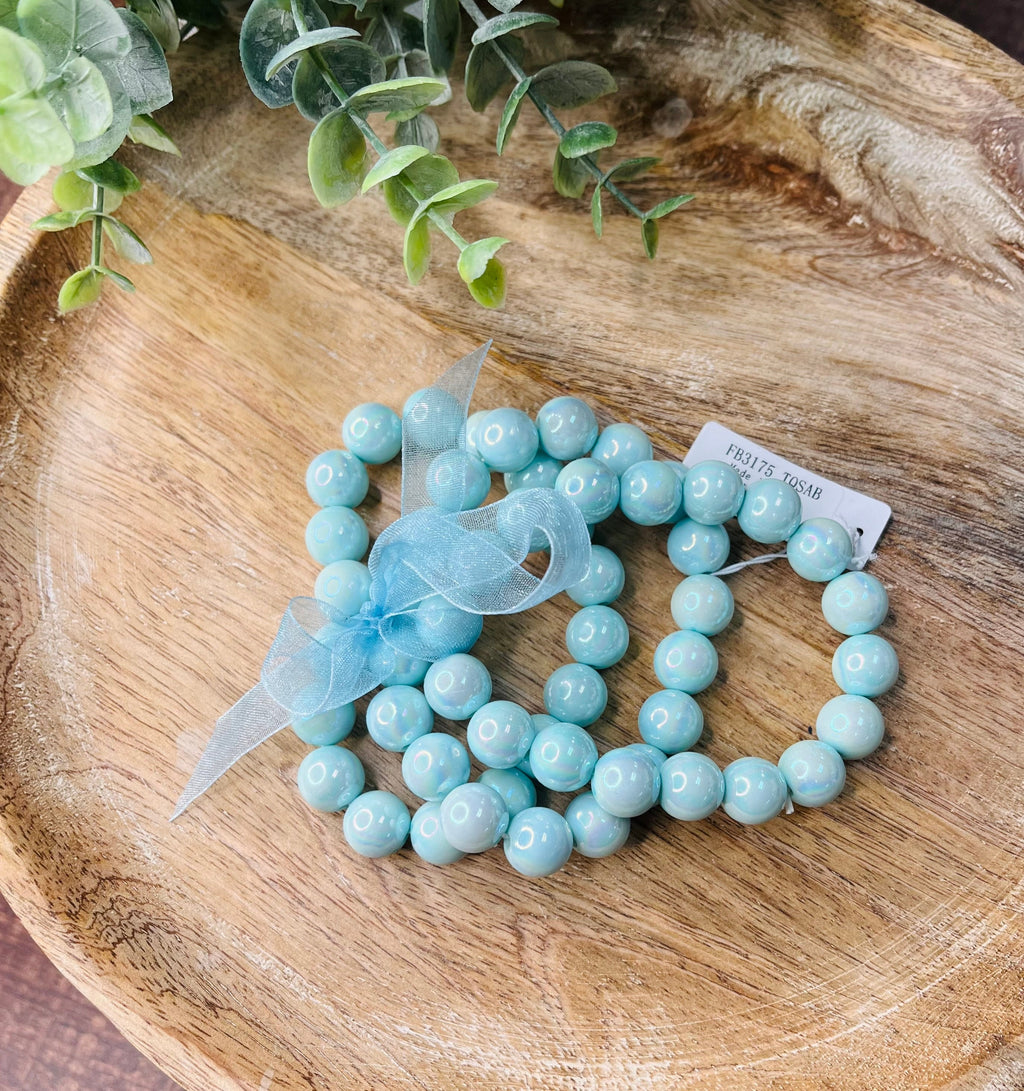 Pearl Stacked Bracelet women's