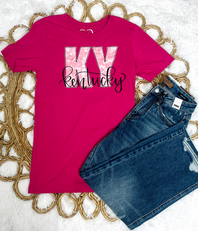 Pink KY Women’s Tee