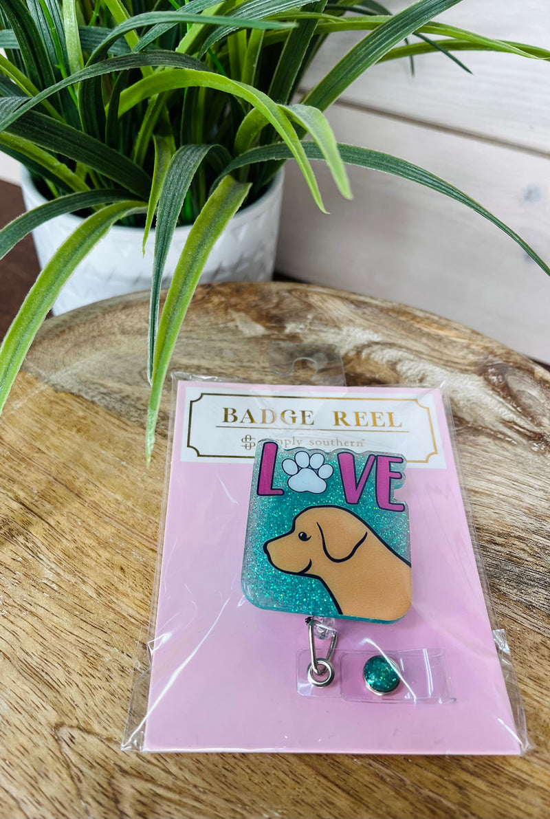Puppy Love Simply Southern Badge Reel