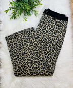 Risen Curvy Leopard Pull on Jeans