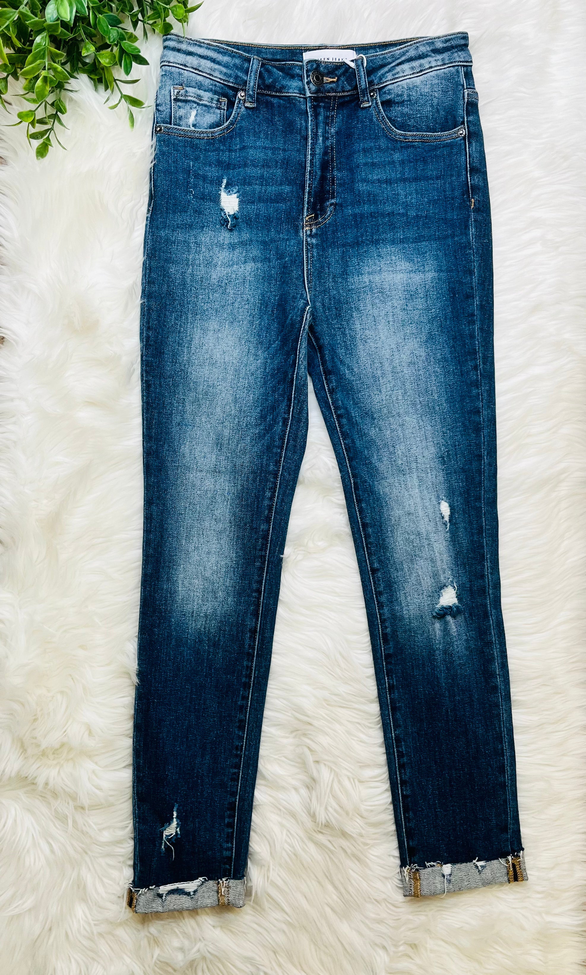 Risen Dark Wash Jeans 1425