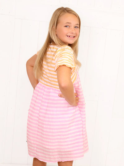 Sherbet Striped Dress by Hayden Girl’s