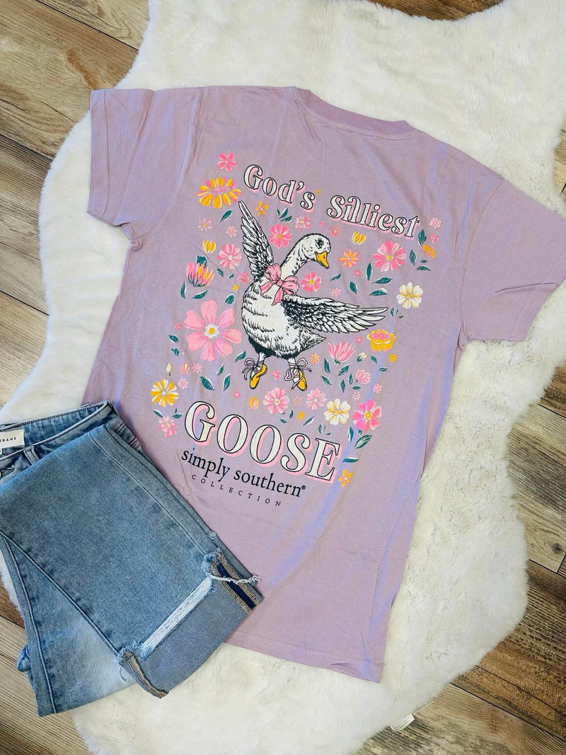 Silliest Goose Simply Southern Tee