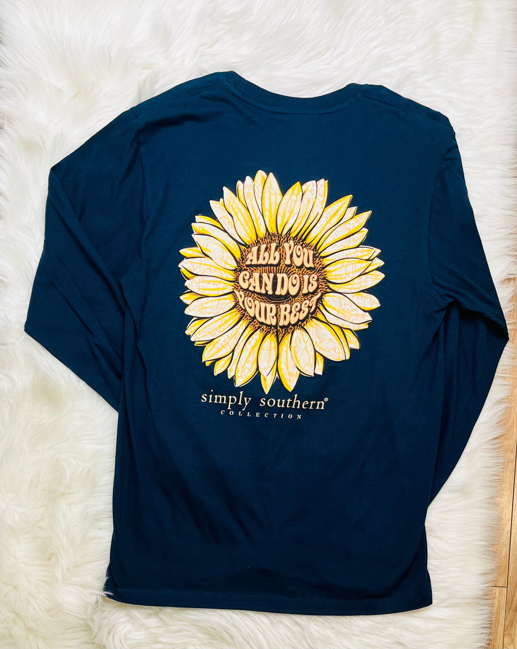 Simply Southern All You Can Do Is Your Best Long Sleeve Tee