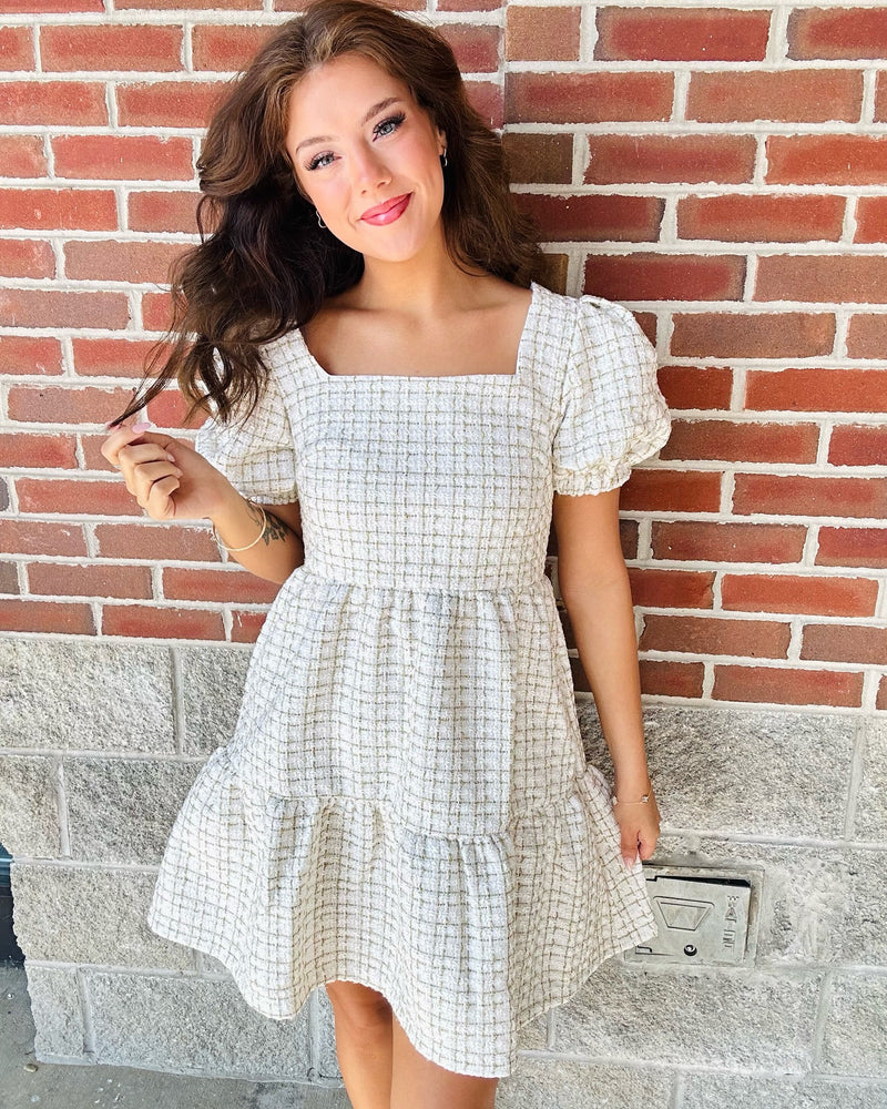 Simply Southern Brand Cream Dress - Mini Mee Boutique