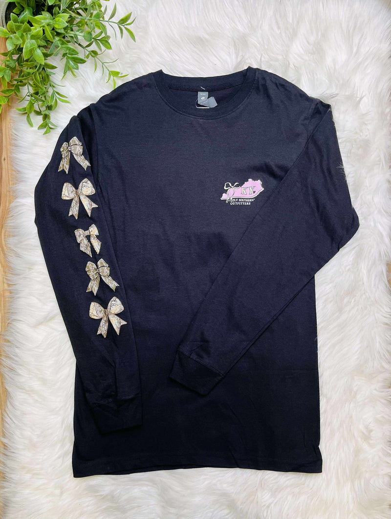 Simply Southern Camo KY Long Sleeve Tee