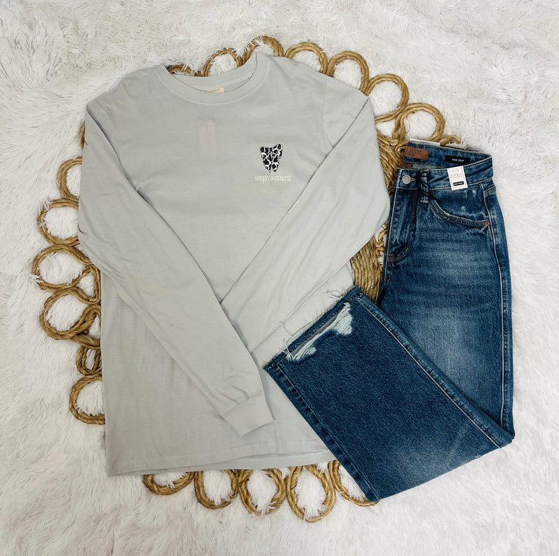 Simply Southern “Consider how the Wild Flowers Grow” Long Sleeve