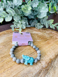 Simply Southern Elephant Tracker Bracelet women's