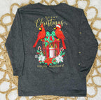 Simply Southern Girls Merry Christmas Long Sleeve Tee