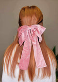 Simply Southern Long Dusty Pink Bow - Mini Mee Boutique