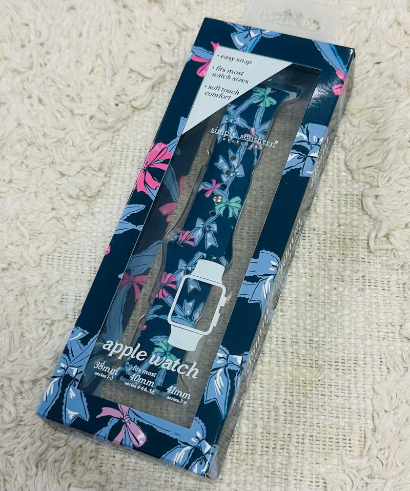 Simply Southern Navy Bows Apple Watch Band