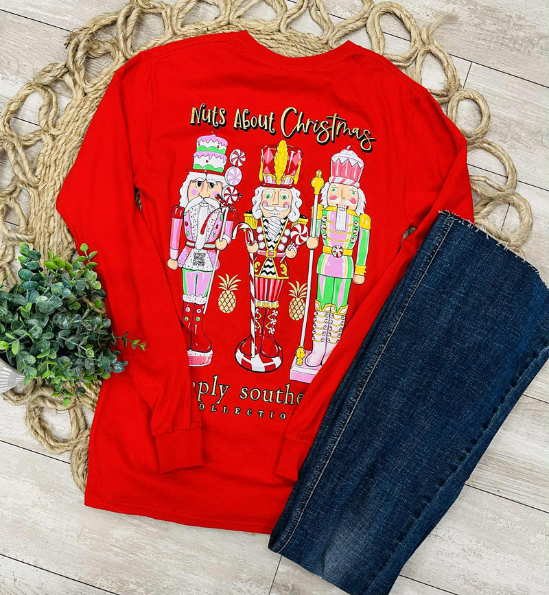 Simply Southern Nuts About Christmas Long sleeve