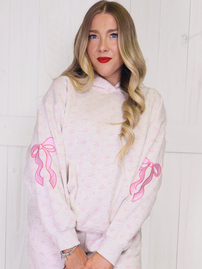 Simply Southern Pink Bow Set