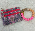Simply Southern Pink Camo Wristlet Keychain