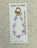 Simply Southern Purple Phone Wristlet Keychain